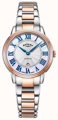 Rotary Reloj bicolor cambridge mujer LB05427/07