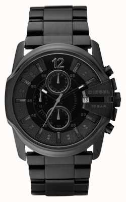 Diesel Reloj cronógrafo master chief all black para hombre DZ4180