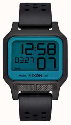 Nixon Reloj digital Heat Black/Aqua Positive A1320-5071-00