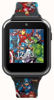 Marvel Reloj de los Vengadores para niños con correa de silicona. AVG4597ARG