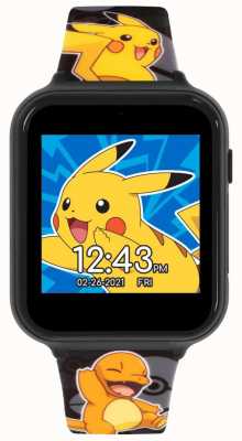 Pokemon Reloj interactivo para niños (solo en inglés) con correa de silicona POK4231ARG