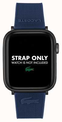 Lacoste Correa Apple Watch (42/44mm) silicona azul 2050008