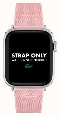 Lacoste Correa Apple Watch (38/40/41mm) silicona rosa 2050007
