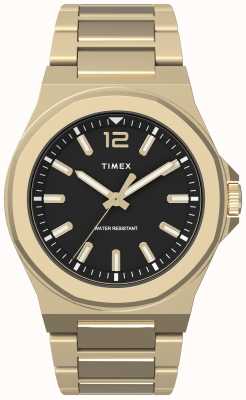 Timex Reloj Essex ave de acero inoxidable en tono dorado TW2V02100