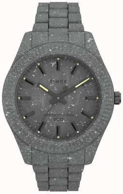 Timex Reloj de plástico gris océano Waterbury TW2V37300