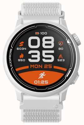 Coros Reloj deportivo pace 2 premium gps con correa de nailon - blanco - co-781374 WPACE2-WHT-N