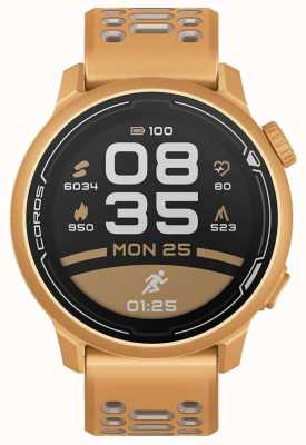Coros Reloj deportivo pace 2 premium gps con correa de silicona - dorado - co-781671 WPACE2-GLD