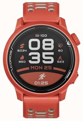 Coros Reloj deportivo pace 2 premium gps con correa de silicona - rojo - co-781664 WPACE2-RED