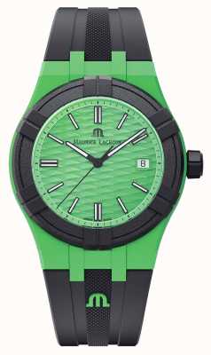Maurice Lacroix Aikon cuarzo #tide upcycled-plastic (40mm) verde / negro AI2008-70070-300-0