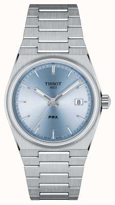 Tissot Prx 40 205 35mm azul hielo / plata T1372101135100