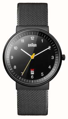Braun Reloj clásico para hombre bn0032 chapado en negro. BN0032BKBKMHG