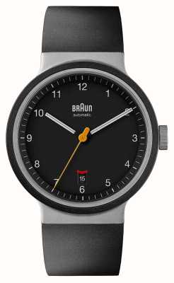 Braun Reloj automático para hombre bn0278 con correa de caucho negra ex-display BN0278BKBKG EX-DISPLAY