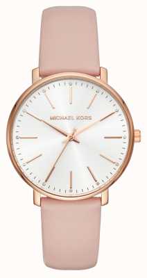 Michael Kors Reloj Pyper de piel en tono dorado rosa MK2741