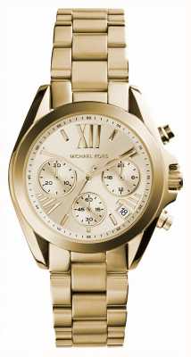 Michael Kors Reloj Bradshaw dorado para mujer. MK5798