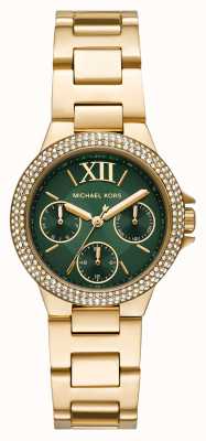 Michael Kors Reloj camille para mujer en tono oro amarillo MK6981