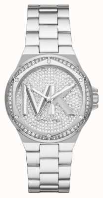 Michael Kors Reloj Lennox mk con cristales en tono plateado MK7234