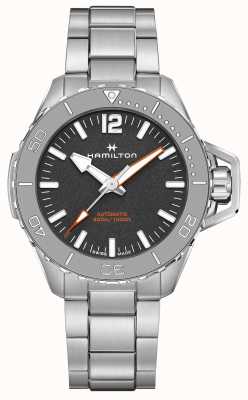 Hamilton Reloj de pulsera automático hombre rana azul marino caqui H77815130