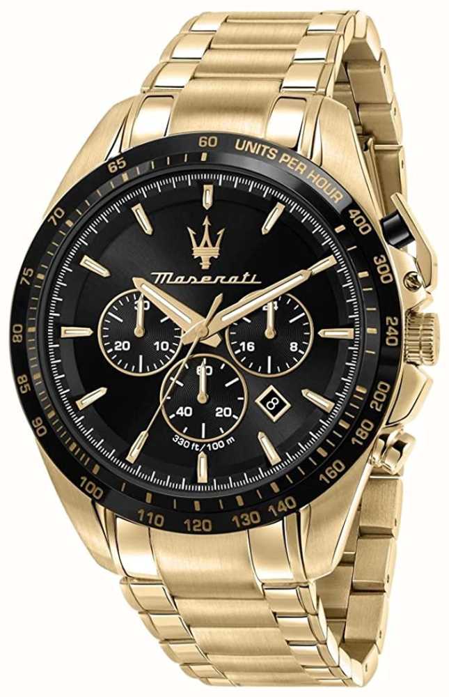 Reloj Maserati Traguardo Crono para hombre con pulsera