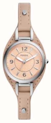 Fossil Mujer | esfera rosa | correa de ecopiel rosa ES5213