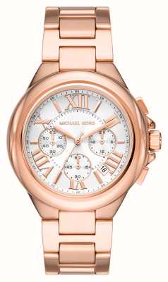 Michael Kors Reloj Camille para mujer en tono oro rosa. MK7271