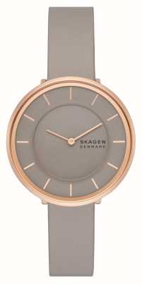 Skagen Reloj de mujer en topo y oro rosa SKW3061