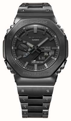 Casio Reloj g-shock bluetooth full metal black solar power para hombre con pulsera GM-B2100BD-1AER