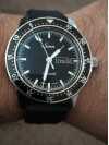 Customer picture of Sinn 104 st sa i classic pilot reloj correa caucho negro 104.010 BLACK RUBBER