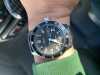 Customer picture of Sinn 104 st sa a classic pilot reloj correa de piel negra 104.011 BLACK ALLIGATOR EFFECT WHITE STITCH