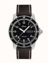 Customer picture of Sinn 104 st sa a classic pilot reloj cuero vintage marrón oscuro 104.011-BL50202002007125401A